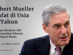 Robert Mueller penjaga sunyi hukum Amerika wafat usia 81 tahun mantan Direktur FBI dan Penasihat Khusus investigasi Rusia