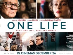 Poster film One Life 2023 menampilkan Anthony Hopkins sebagai Nicholas Winton dalam kisah penyelamatan 669 anak dari Holocaust dan relevansinya dengan krisis kemanusiaan global 2026